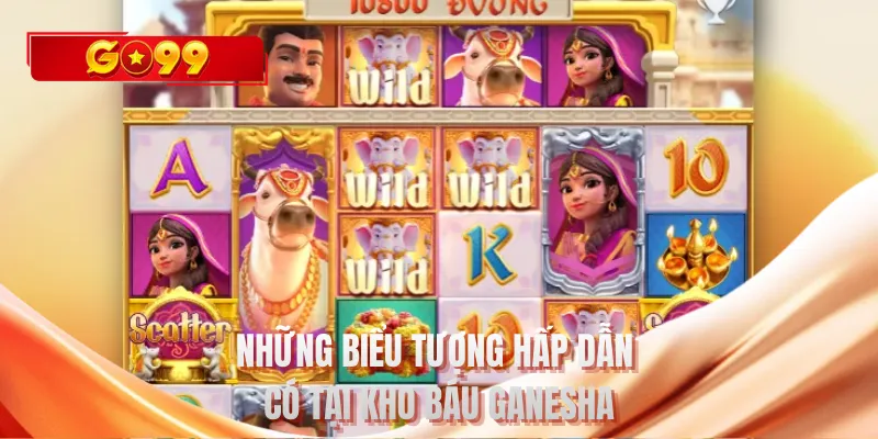 Những biểu tượng hấp dẫn có tại kho báu ganesha